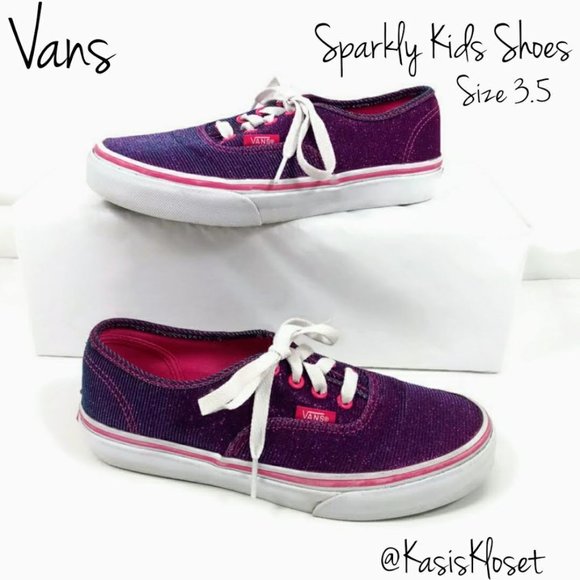 Vans Authentic Color Shift Shoes Kids 3.5 Purple - Picture 1 of 15